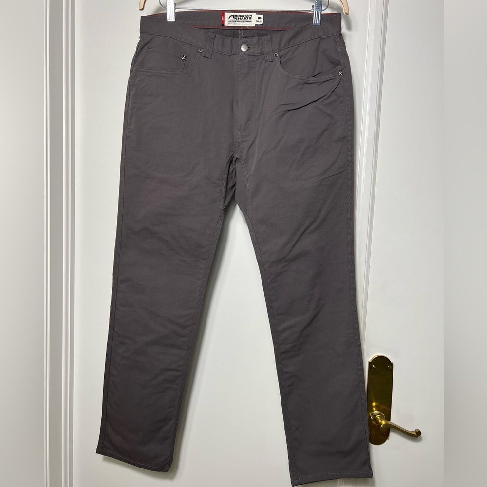 Mountain Khakis Slim Fit Pants in Gray